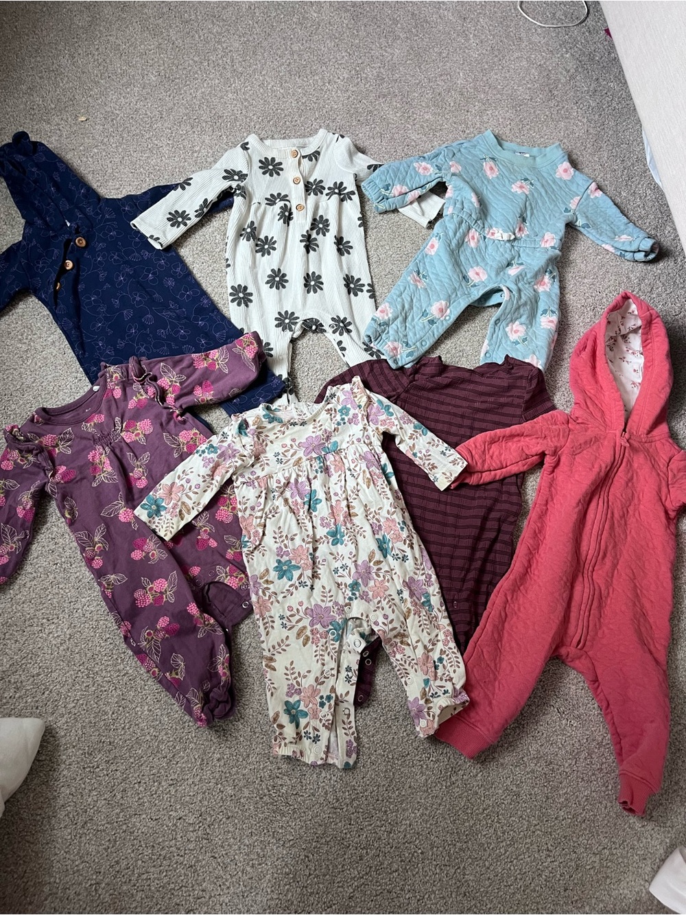 Baby Girl One-Piece Bundle - Assorted Colors